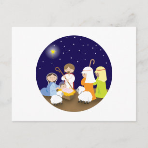 Postal Festiva Natividad del señor