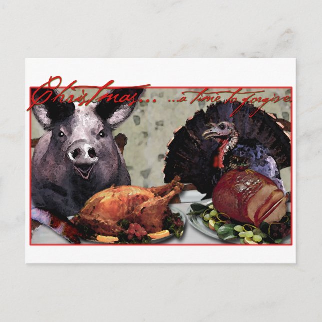 Postal Festiva Navidad… una época de perdonar (Anverso)