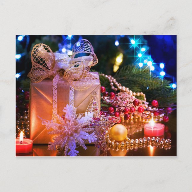 Postal Festiva Navidades (Anverso)