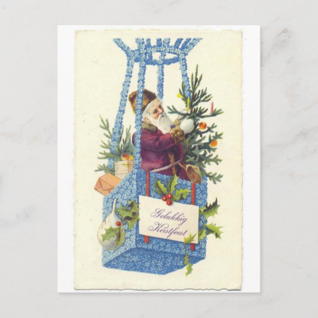 Postal Festiva Navidades (Anverso)