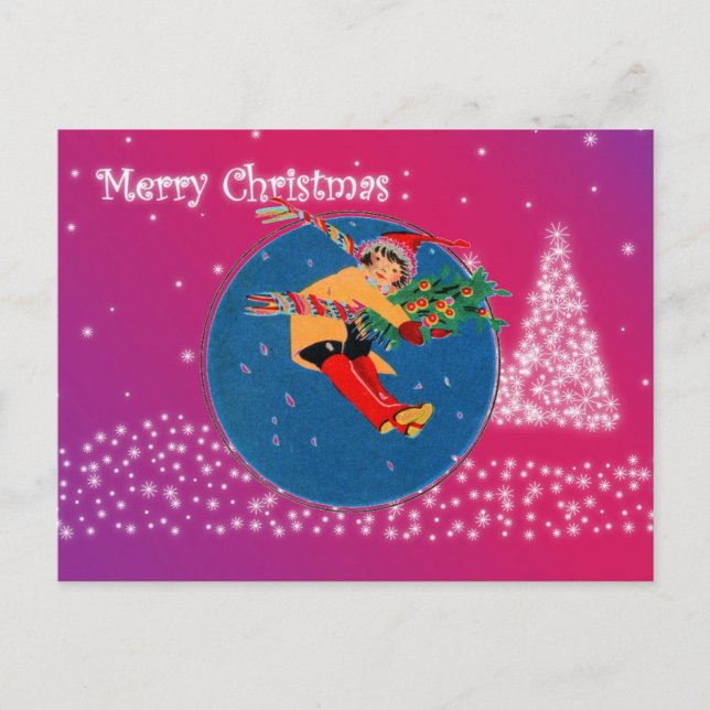 Postal Festiva Navidades (Anverso)