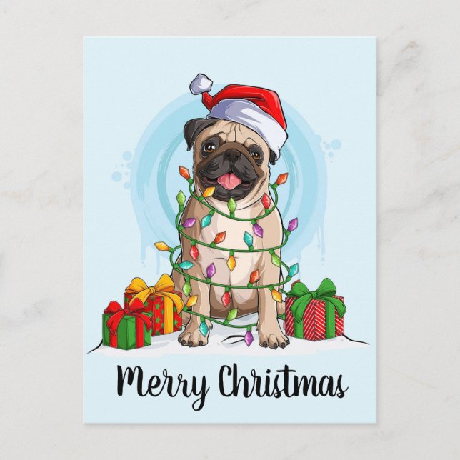 Postal Festiva Navidades (Anverso)