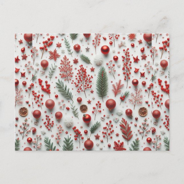 Postal Festiva Navidades (Anverso)