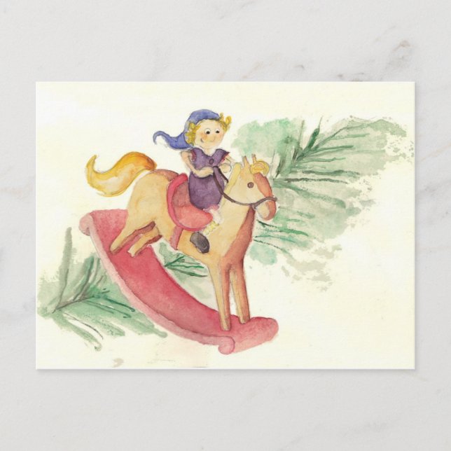 Postal Festiva Navidades (Anverso)