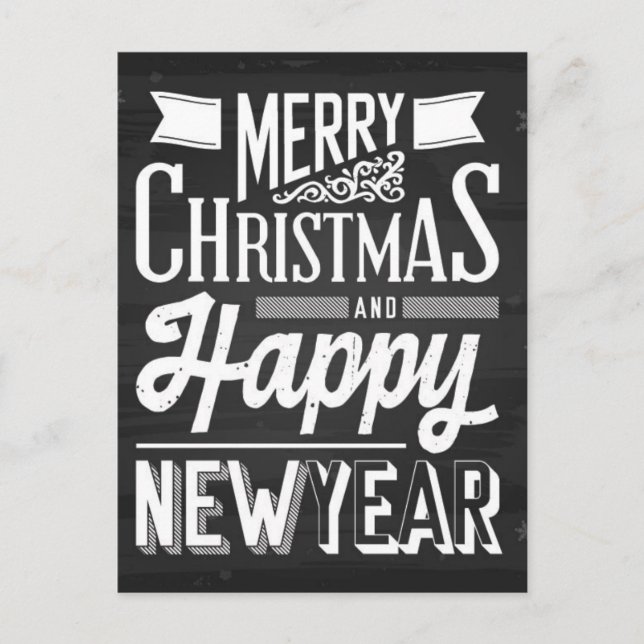 Postal Festiva Navidades (Anverso)