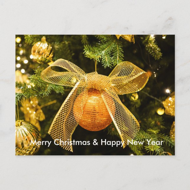 Postal Festiva Navidades (Anverso)