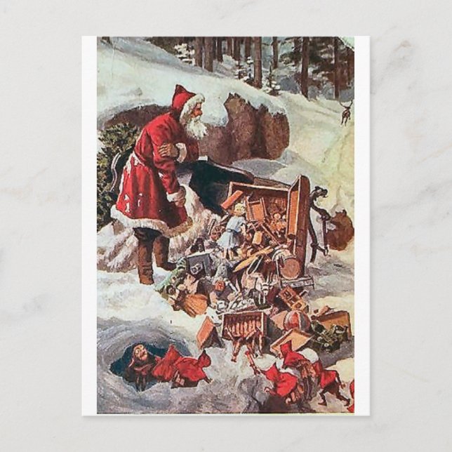 Postal Festiva Navidades (Anverso)