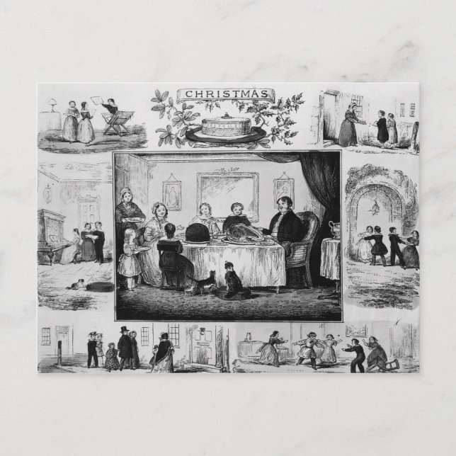 Postal Festiva Navidades (Anverso)