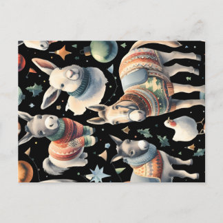 Postal Festiva navidades agrícolas