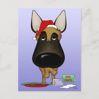 Postal Festiva Navidades belgas malineses - ¿¿¿Ho Ho Ho Ho Ho???