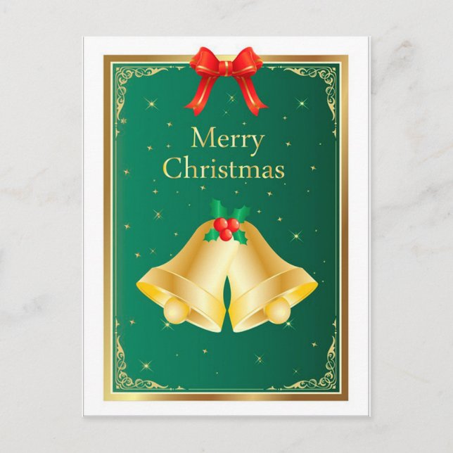 Postal Festiva Navidades Bells (Anverso)