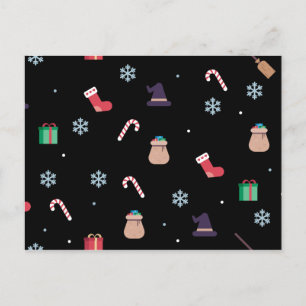 Postal Festiva navidades buona befana