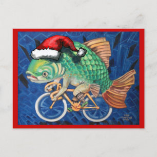 Postal Festiva Navidades Carp