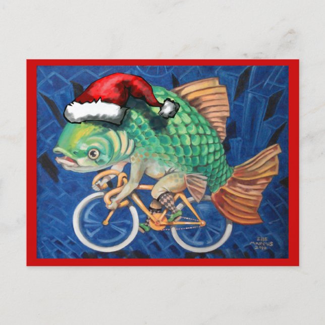 Postal Festiva Navidades Carp (Anverso)