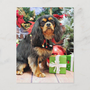 Postal Festiva Navidades - Cavalier - Charlie