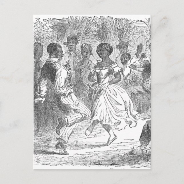 Postal Festiva Navidades celebran festividades en una hacienda de (Anverso)