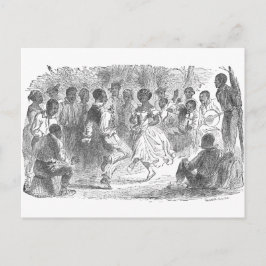 Postal Festiva Navidades celebran festividades en una hacienda de