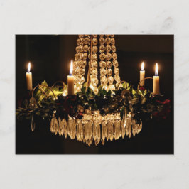 Postal Festiva Navidades Chandelier