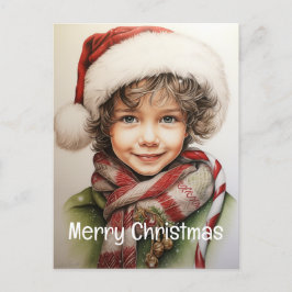 Postal Festiva Navidades Chica Personalizado 10 de 25