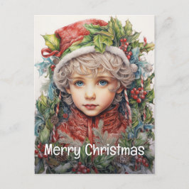 Postal Festiva Navidades Chica Personalizado 13 de 25