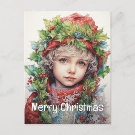 Postal Festiva Navidades Chica Personalizado 4 de 25