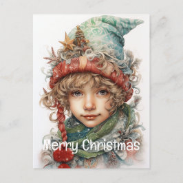 Postal Festiva Navidades Chica Personalizado 7 de 25