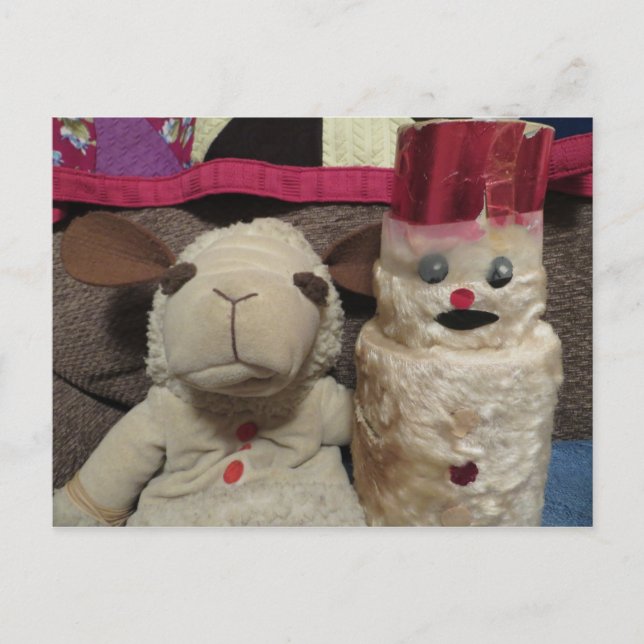 Postal Festiva Navidades Chums (Anverso)