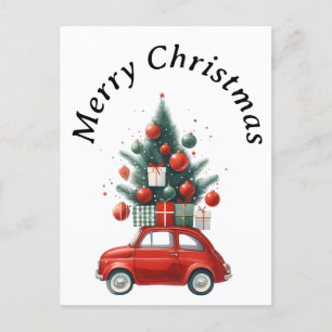 Postal Festiva Navidades con regalos