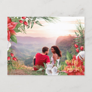 Postal Festiva Navidades con su propia foto