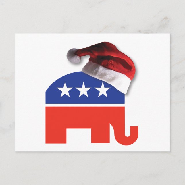 Postal Festiva Navidades Conservadores (Anverso)