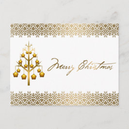 Postal Festiva Navidades Contemporáneos de Oro