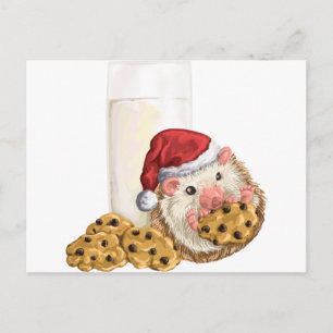 Postal Festiva Navidades Cookie Hog