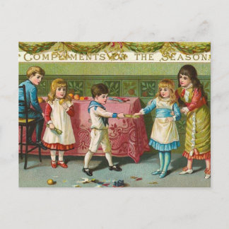 Postal Festiva Navidades Crackers