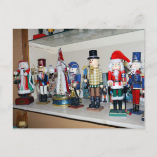 Postal Festiva Navidades Crackers decorativos