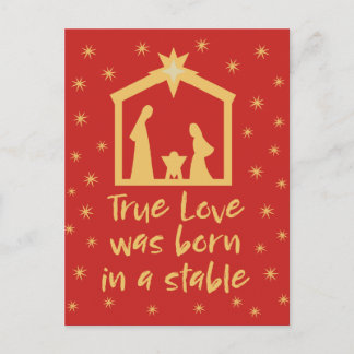 Postal Festiva Navidades cristianos Natividad Jesús Religioso
