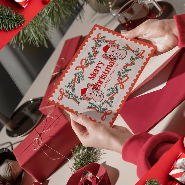 Postal Festiva Navidades de Axolotl (Subido por el creador)
