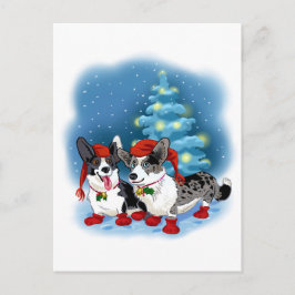Postal Festiva NAVIDADES de CORGI