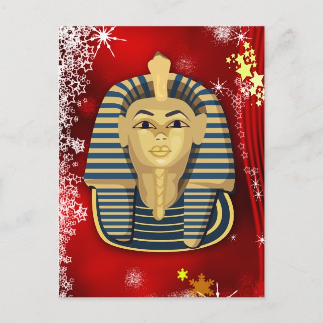 Postal Festiva Navidades De Egipto (Anverso)