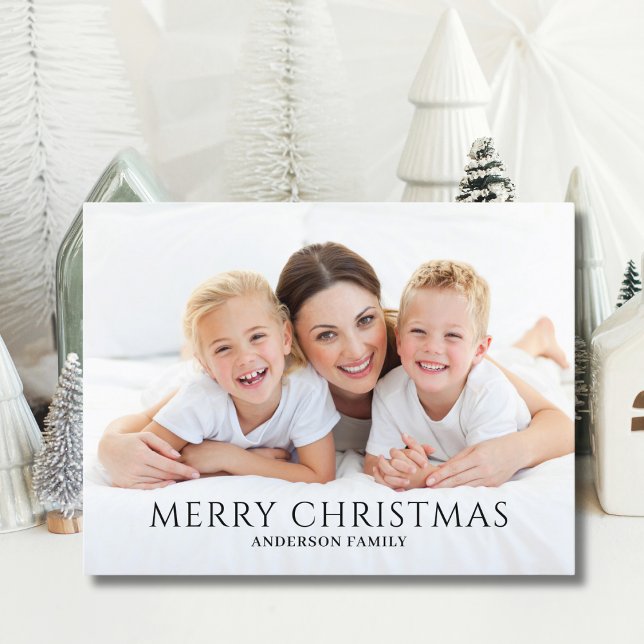 Postal Festiva Navidades de fotos simples (Subido por el creador)