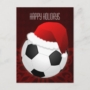 Postal Festiva navidades de fútbol