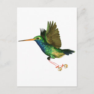 Postal Festiva Navidades de Hummingbird