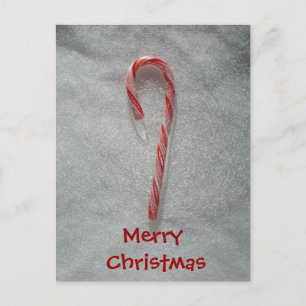 Postal Festiva Navidades de Janz Candy Cane
