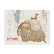 Navidades de John Bauer Julbocken Yule goat CC1026