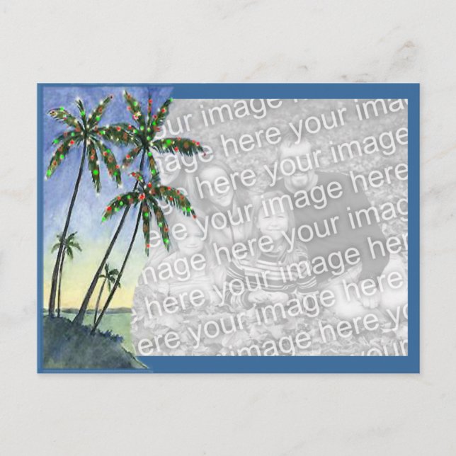 Postal Festiva Navidades De La Costa (Anverso)