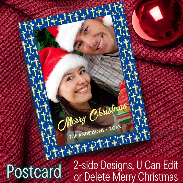 Postal Festiva Navidades de la Marina de Guerra de estilo elegant (Subido por el creador)