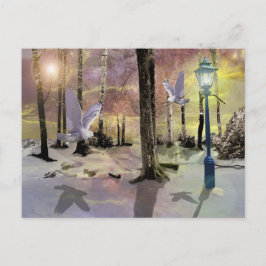 Postal Festiva Navidades de libros de historias