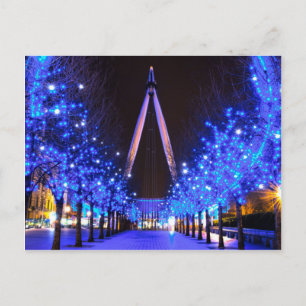 Postal Festiva Navidades de London Eye