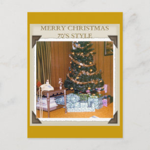 Postal Festiva Navidades DE LOS AÑOS 70