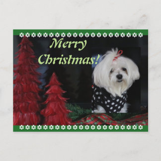 Postal Festiva Navidades de Malta