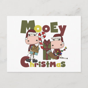 Postal Festiva Navidades de Mooey